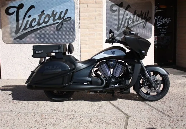 Victory's Stealth Police Motorcycle