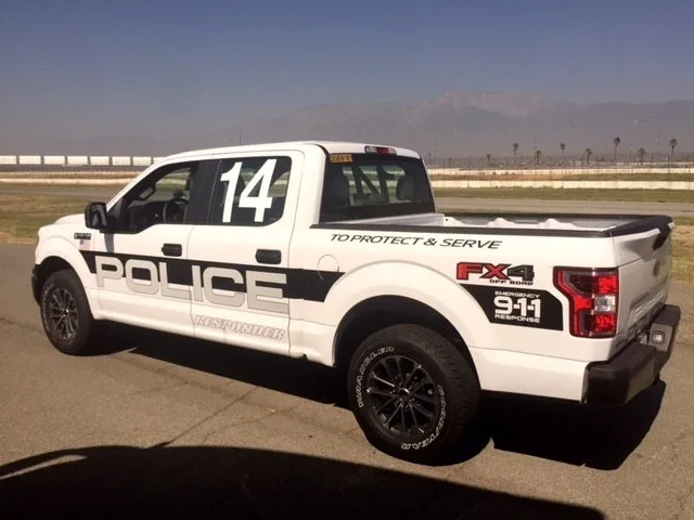 L.A. Sheriff's Department Tests 2018 Police Vehicles