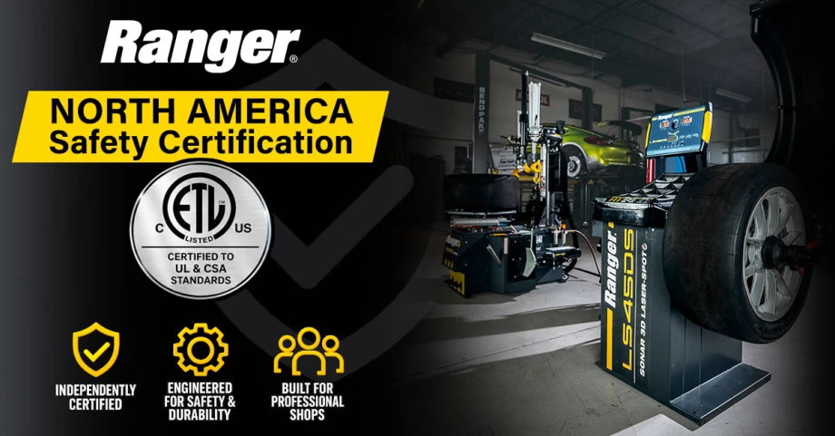 ranger wheel service ETL certification