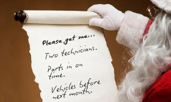 A Fleet Management Wish List for the New Year
