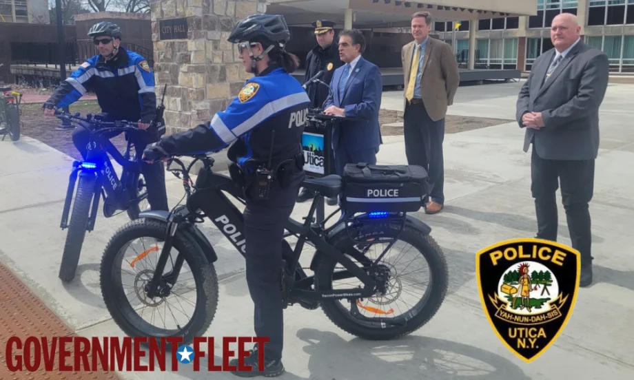 Electric Bicycles Aimed at Boosting Community Policing