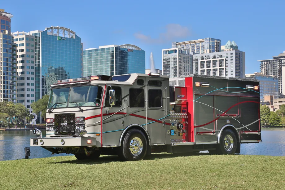 Modine's Thermal Management for REV’s All-Electric Fire Truck