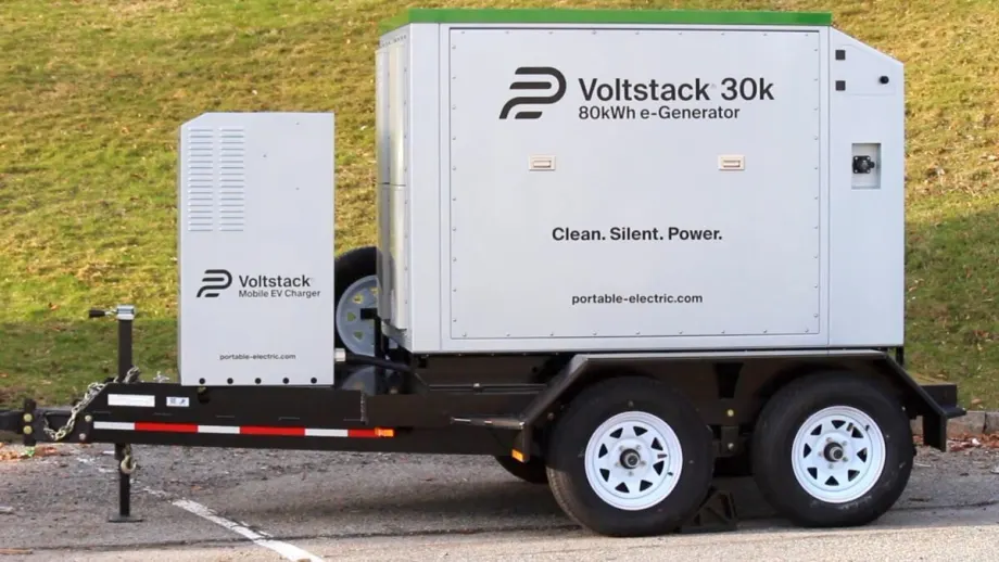 Portable Electric & Volvo CE to Provide Mobile Construction Equipment Chargers